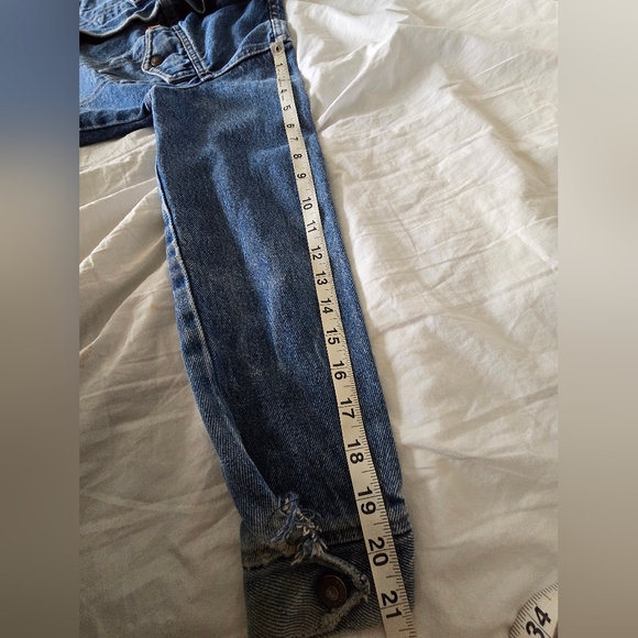 Vintage Levi’s Orange Tab trucker denim jacket 🧡 Measurements In Pics📸 - Picture 14 of 15